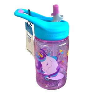 Ecovessel The Splash 12oz Reusable Kids Bottle Unicorn